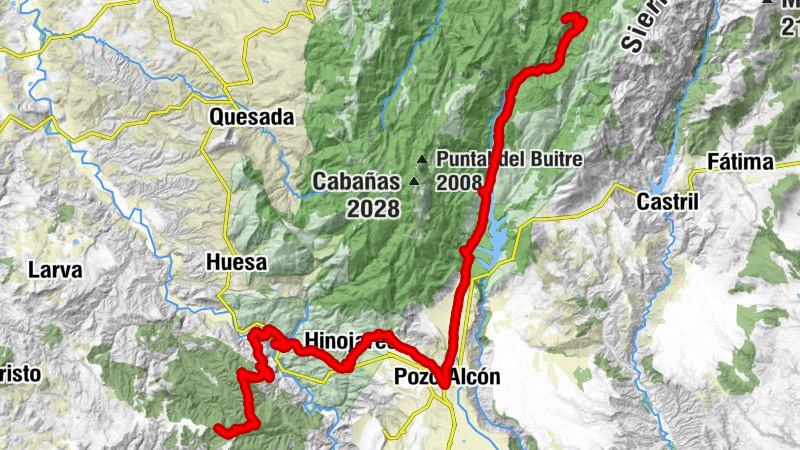 Huesa - Ceal - Barrio Bajo - Pozo Alcón