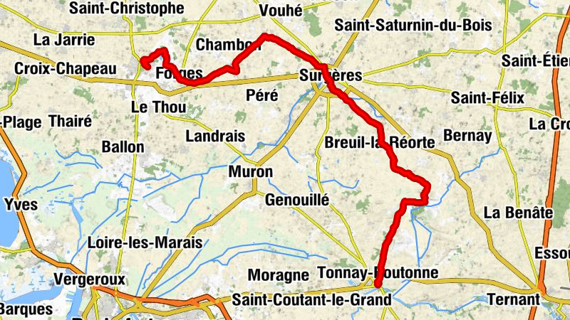 Tonnay-Boutonne - Église de la Sainte-Trinité - Église Saint-Laurent - La Rigauderie