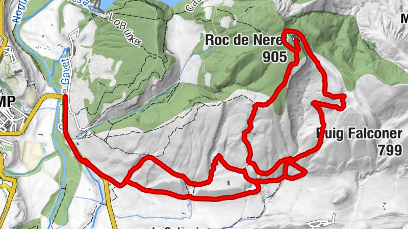 Tremp - les Gavarres - Roc de Neret