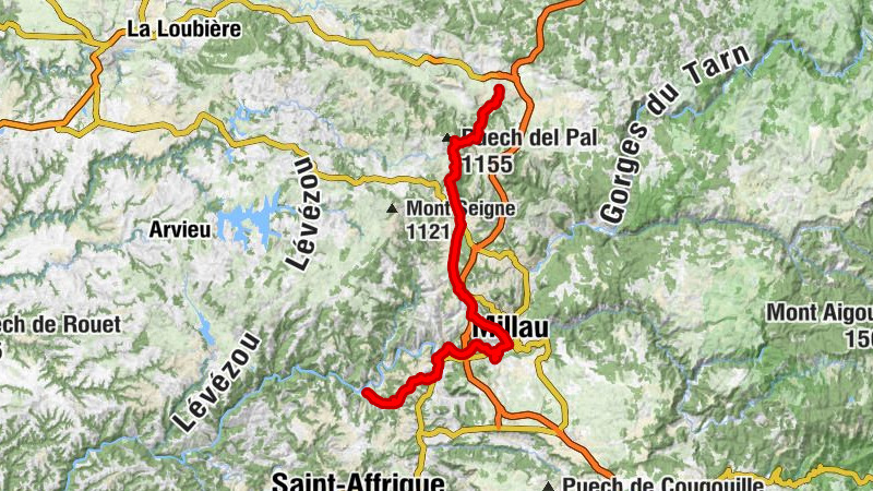 Le Poustel - Millau - Église Saint-Julien - Auberge de Saint Rome