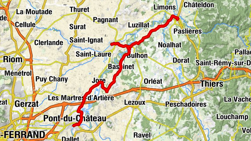 Puy-Guillaume - Église Saint-Barthélemy - Église Notre-Dame - Pont-du-Château