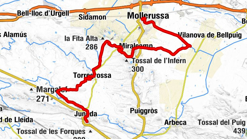 Juneda - Lo Ressò - Església parroquial - Mollerussa