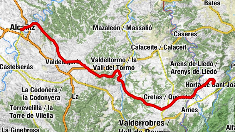 La Chesita - Pico de la Vall - Venecia - Horta de Sant Joan