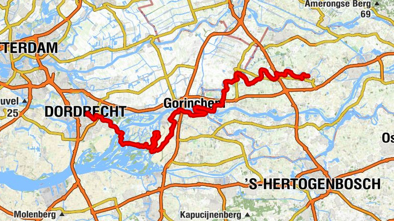 Geldermalsen - Centrum- of Suitbertuskerk - Gasterij De Os en het Paard - Papendrecht