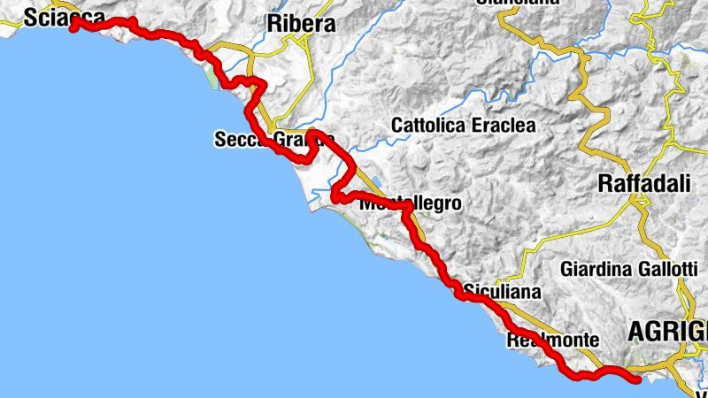 Sciacca - Chiesa di San Pietro Apostolo - Sella Omomorto - Scrusciu di Mari - Caffè Bistrot