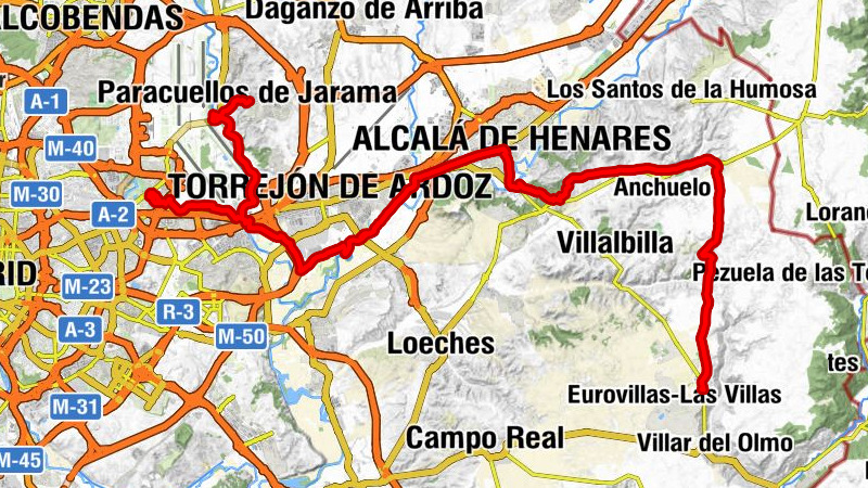 Paracuellos de Jarama - Ermita de la Vírgen de la Oliva - Iglesia de San Francisco Javier - Nuevo Baztán