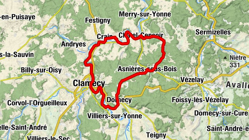 Clamecy - Pousseaux - La Guingette - Église Saint-Étienne