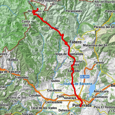 Ponferrada - Ermita de San Blas y San Roque - Iglesia de Santa Ana - Balouta