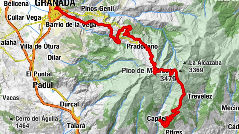 Capileira - Salón - Pico del Veleta - Granada