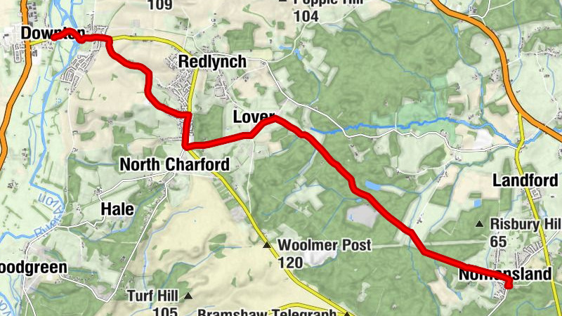 Downton - Woodfalls - North Charford - Les Mirabelles