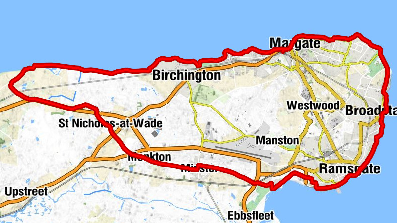 Margate - Monkton Methodist Church - St Mary Magdalene Church - St Nicholas