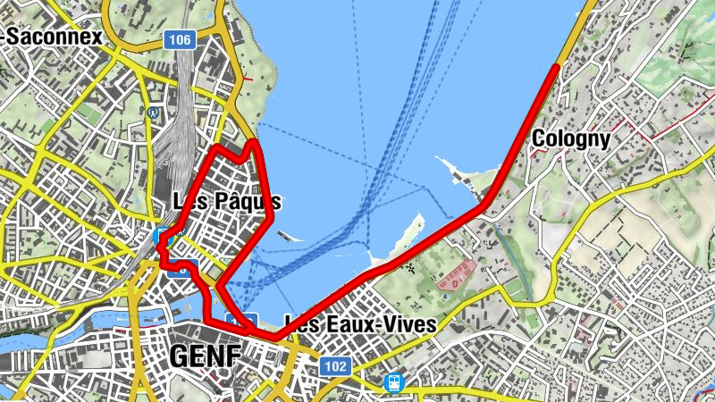 Genève - Église Notre-Dame - Église Sainte-Trinité