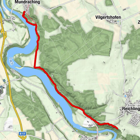 Aussichtspunkt Lechschleife