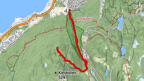 Krokkleiva - Furua - Flaten - Nedre vanningsbakken