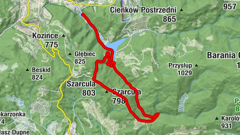 Wylęgarnia - Szarcula - Beskidek - Kościół pw. Matki Bożej Fatimskiej