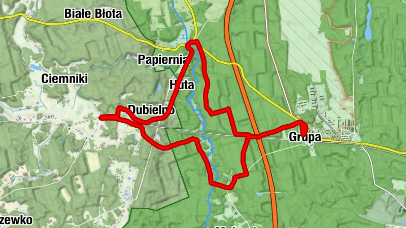 Grupa - Papiernia - Huta - Dubielno