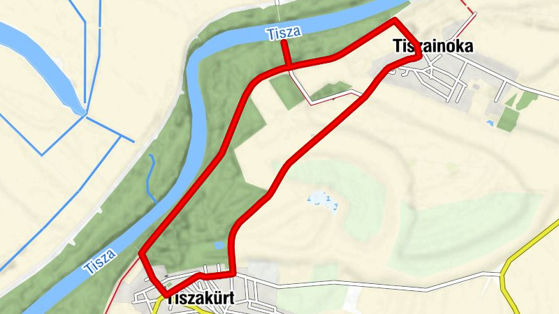 Tiszakürt - Tiszainoka - Református templom - Szent Józse kápolna