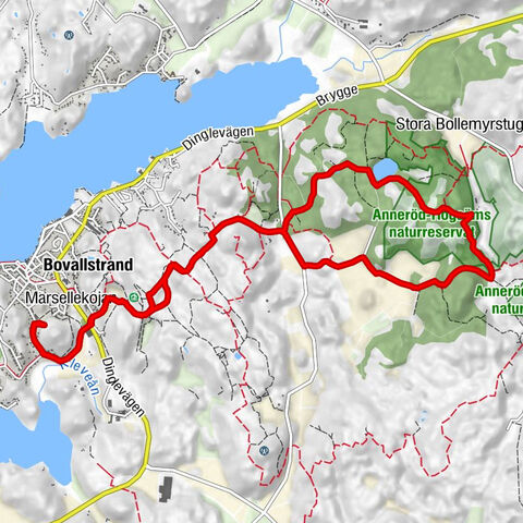 Finntorp - Bovallstrand - Skälleklev