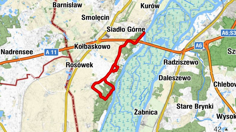 Siadło Dolne - Moczyły - Kamieniec - Kościół pw. Bożego Ciała