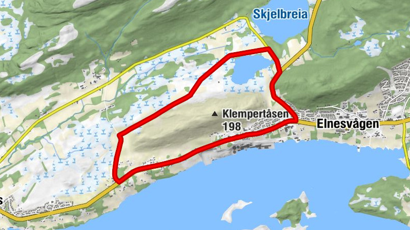Hustadvika - Løset - Oksegrova - Eidem