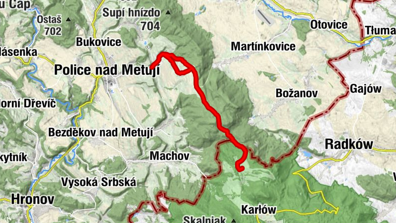 Schronisko Pasterka - Pasterka - Machovský kříž - Kačáma Suchodolská restaurace