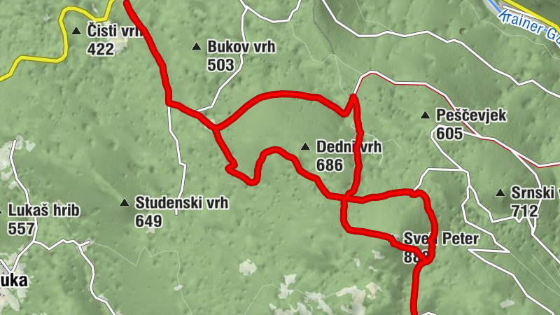 Žužemberk - Sveti Peter