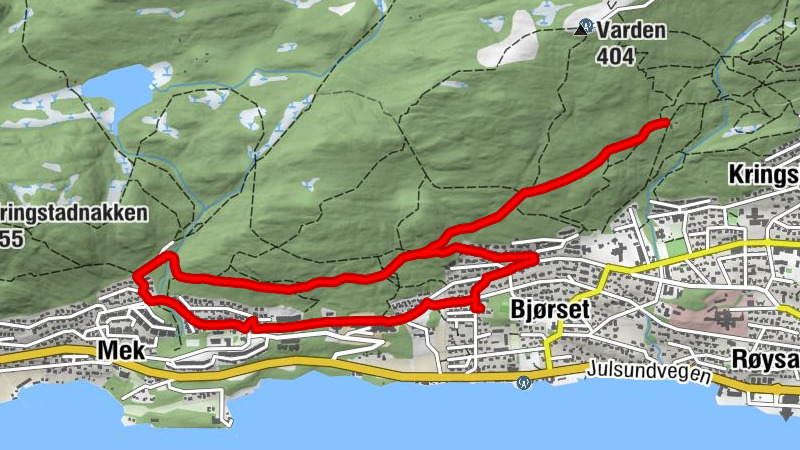 Rotvoll - Montebo - Bjørset - Molde