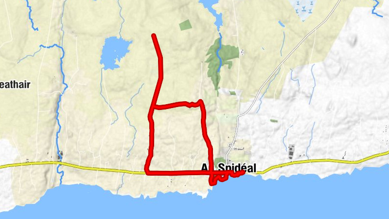 An Spidéal Thiar - Cill Einne - An Spidéal - Bláth Fiáin