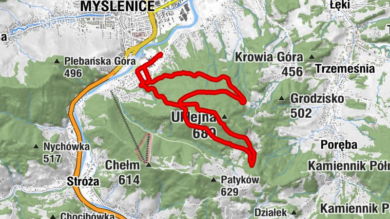 Myślenice - Zarabie - Siedem Smaków - Kościół pw. Świętego Franciszka z Asyżu