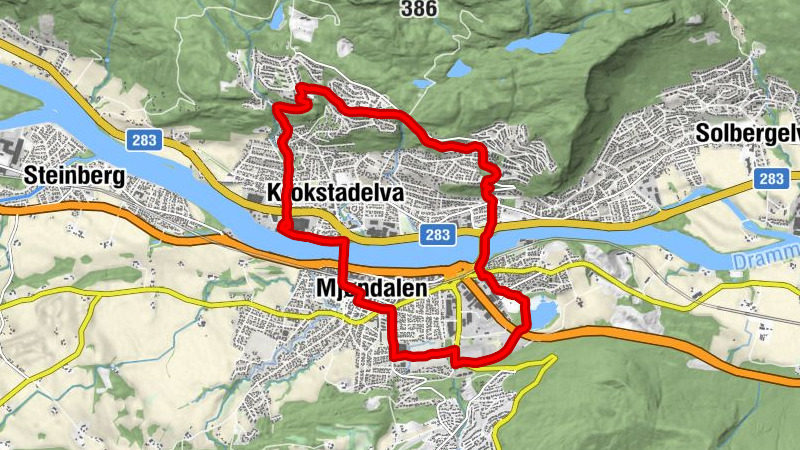 Krokstadelva - Paletten - Gosen