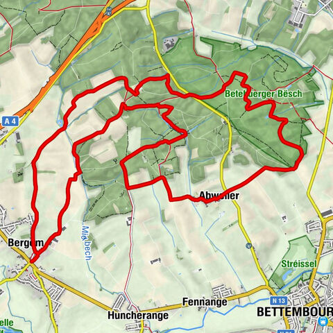 Abweiler - Bergem