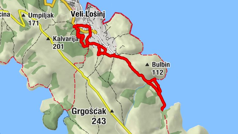Veli Lošinj - Sv. Nikola - Sveti Petar - Sv. Marije (Gospe od anđela)