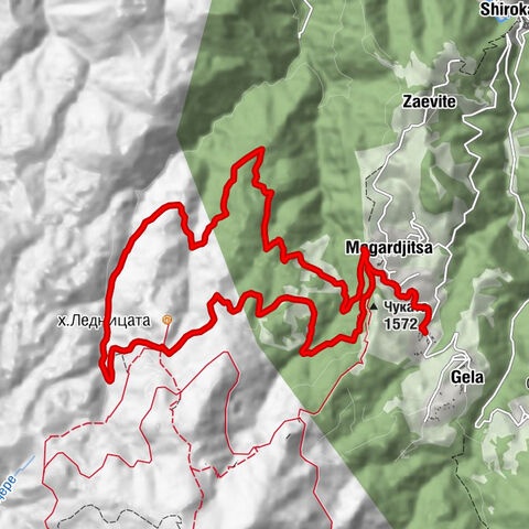 Смолян - Магарджица - Ледницата - Чуката