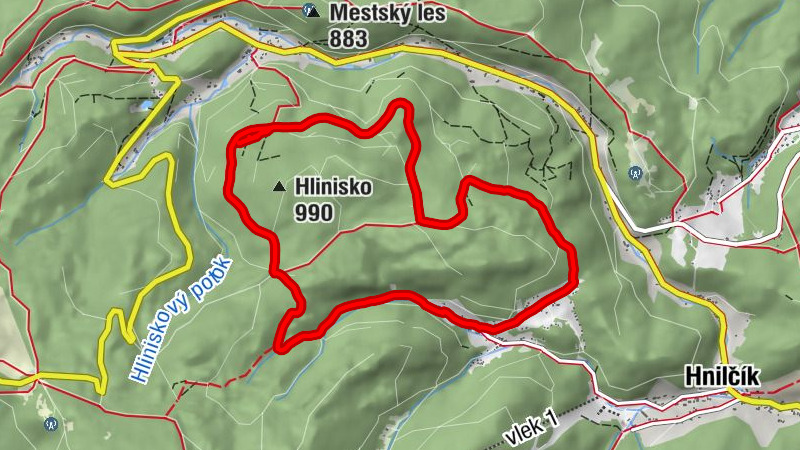 Banská Klopačka - Horná Paloča - Ráztoky