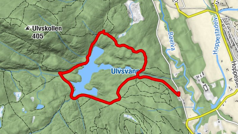 Skien - Breigangen - Glasergruva