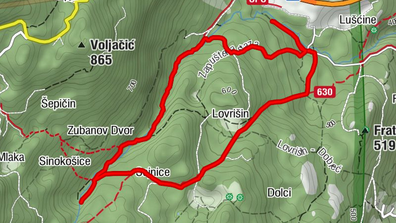 Grad Opatija - Mala Rečina 7 - Mala Rečina 8 - Sejnice