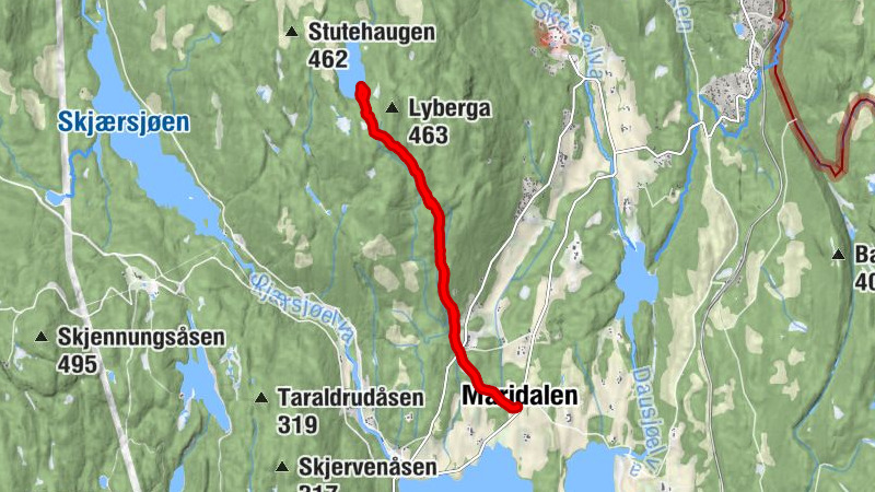 Maridalen kirke - Skomakerstua - Maridalen