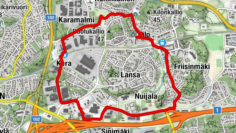 Kilo - Kauniainen - Kutoja - Kilon seurakunta