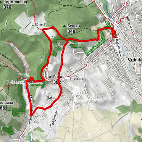 Јазак - Забеље