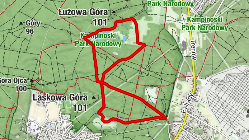 Laski - Opaleń