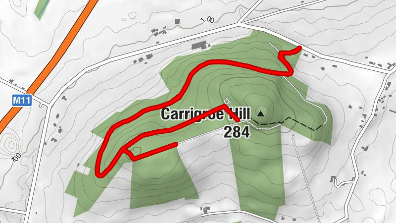 Ballymore - Carrigroe Hill