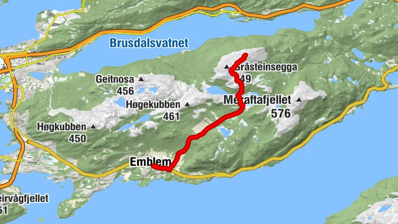 Emblem - Østrem - Vasstrandsegga