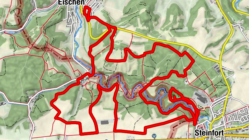 Eischen - Steinfort - Gudde Maufel