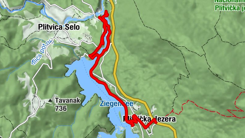 Plitvička Jezera - Restaurant Poljana - Milanovački slap - Špilja Šupljara