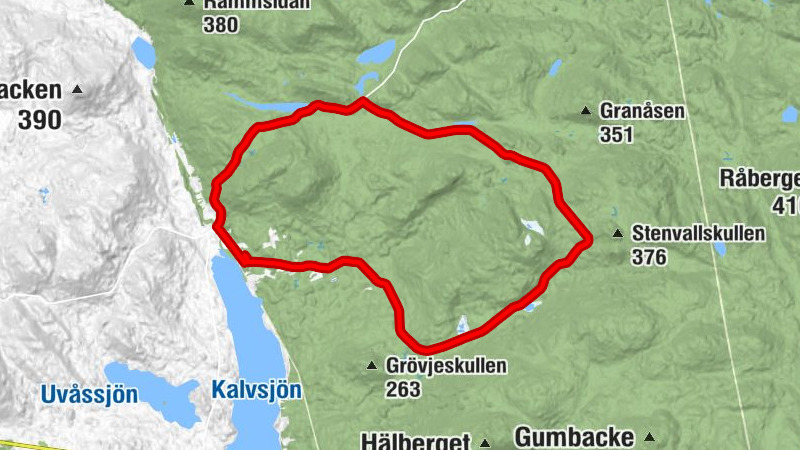 Ljusdals kommun - Stensvallen - Piparvallen