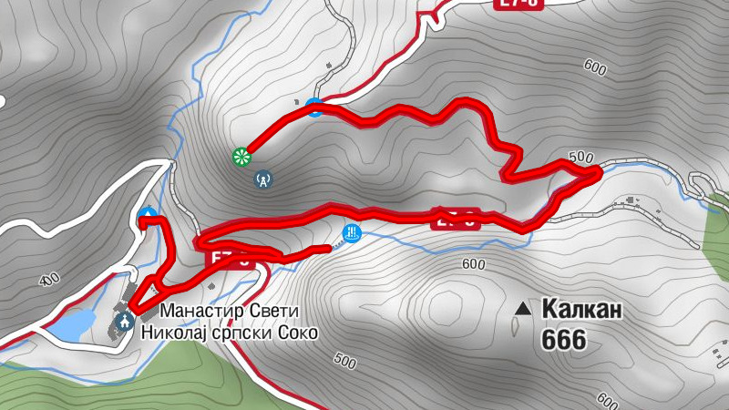 Соколац - Манастир Свети Николај српски Соко