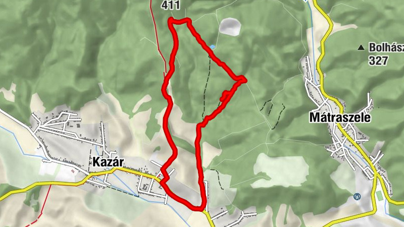 Kazár - Aranyos-patak forrása