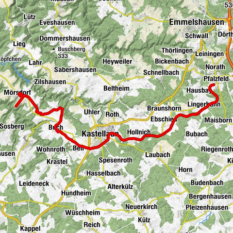 Pfalzfeld - pont suspendu Geierlay