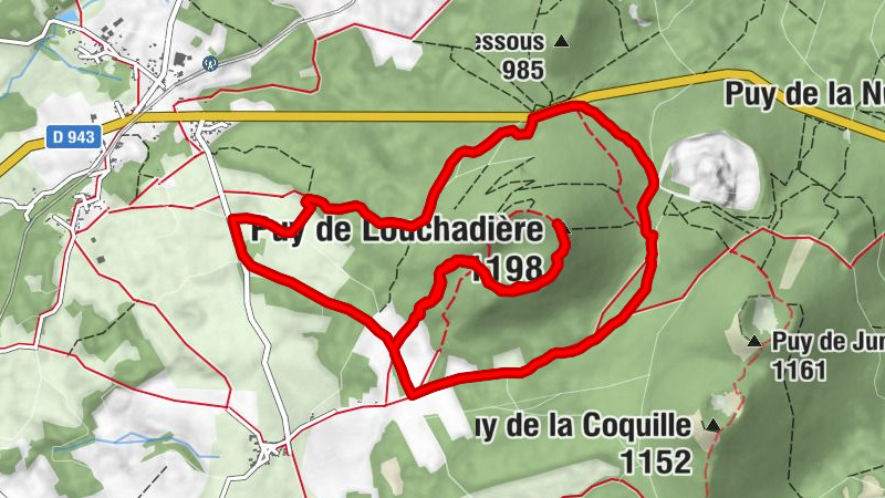 Le puy de Louchadière