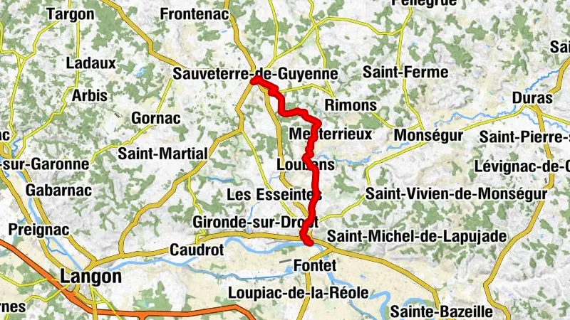 Tour de Gironde à vélo : étape 3 - Sauveterre-de-Guyenne / La Réole